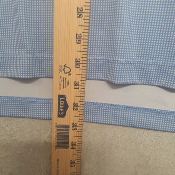 Callaway Opti-Dri Men’s XL Swing Tech Blue Check Performance Golf Polo Shirt - Picture 4 of 9